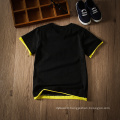 Wholesale summer black casual kids clothes children's Clothing t-shirt for boys